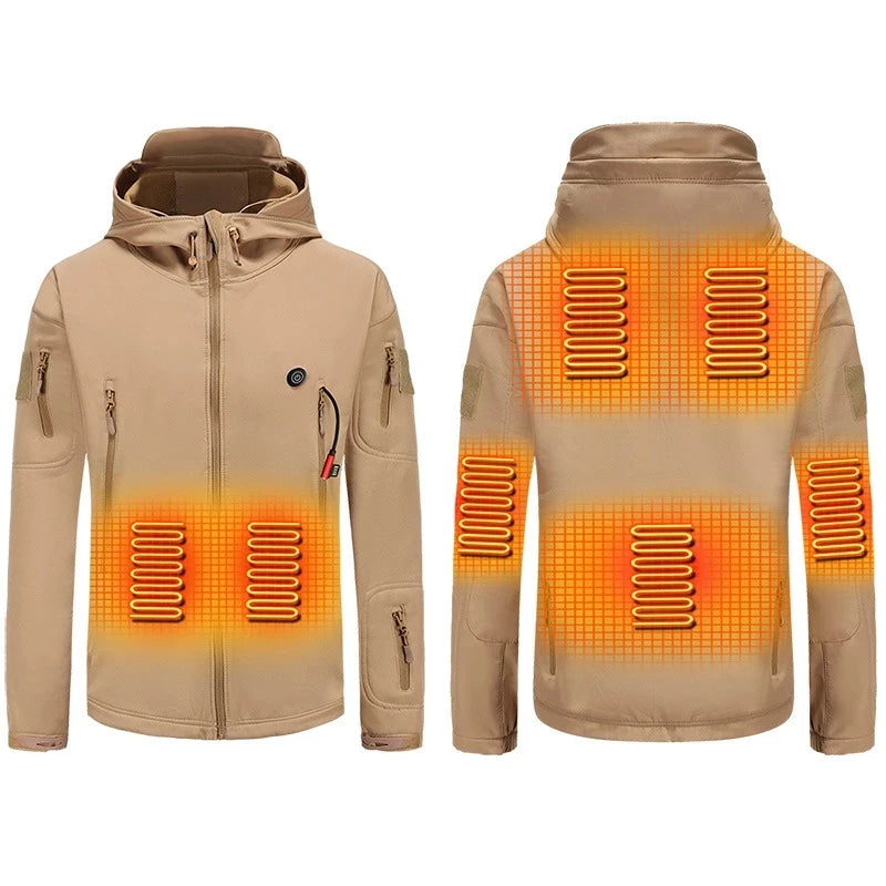 USB Heated Winter Jacket