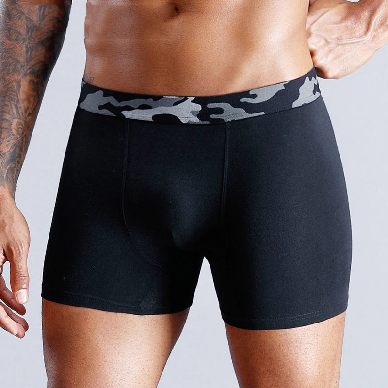 Cotton Print Boxer Shorts for Men