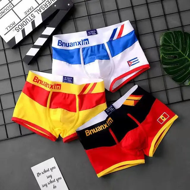 Breathable Cotton Men's Boxer Shorts