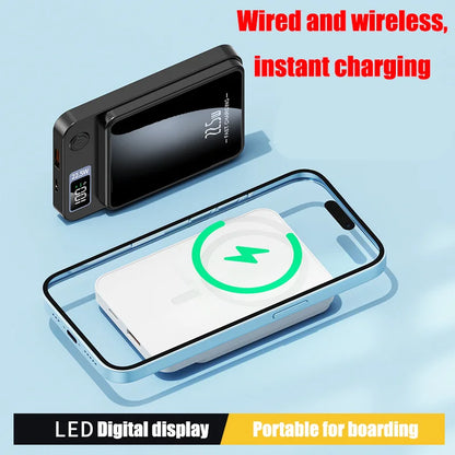 100000mAh Wireless Magnetic Power Bank