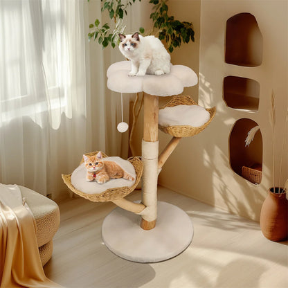 110cm Modern Cat Furniture Climbing Tree
