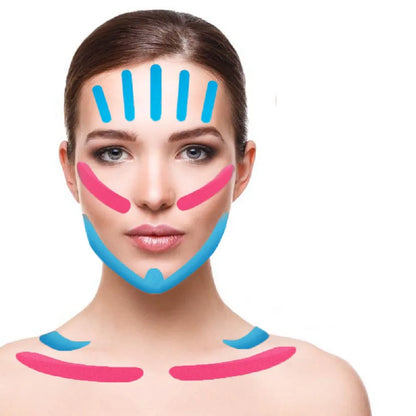 Face V Line Neck Eyes Lifting Kinesiology Tape