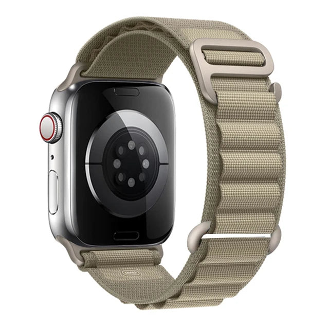 Straps for Apple watch Ultra 3 band 49mm 45mm 46mm 42mm 44mm 41 40mm Nylon Alpine bracelet correa iwatch Series 11 10 9 8 7 6 SE