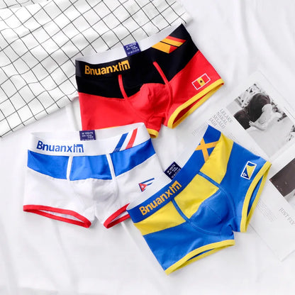 Breathable Cotton Men's Boxer Shorts