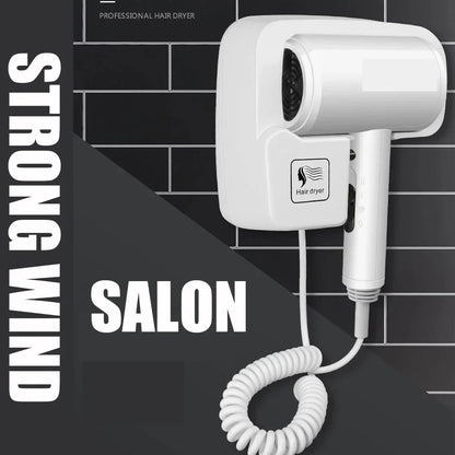 1300W Wall-Mount Hair Dryer