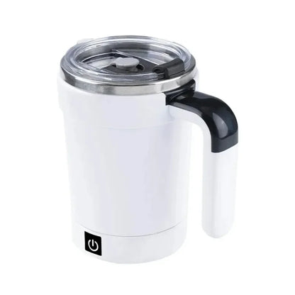 Stainless steel coffee cup automatic stirring cup