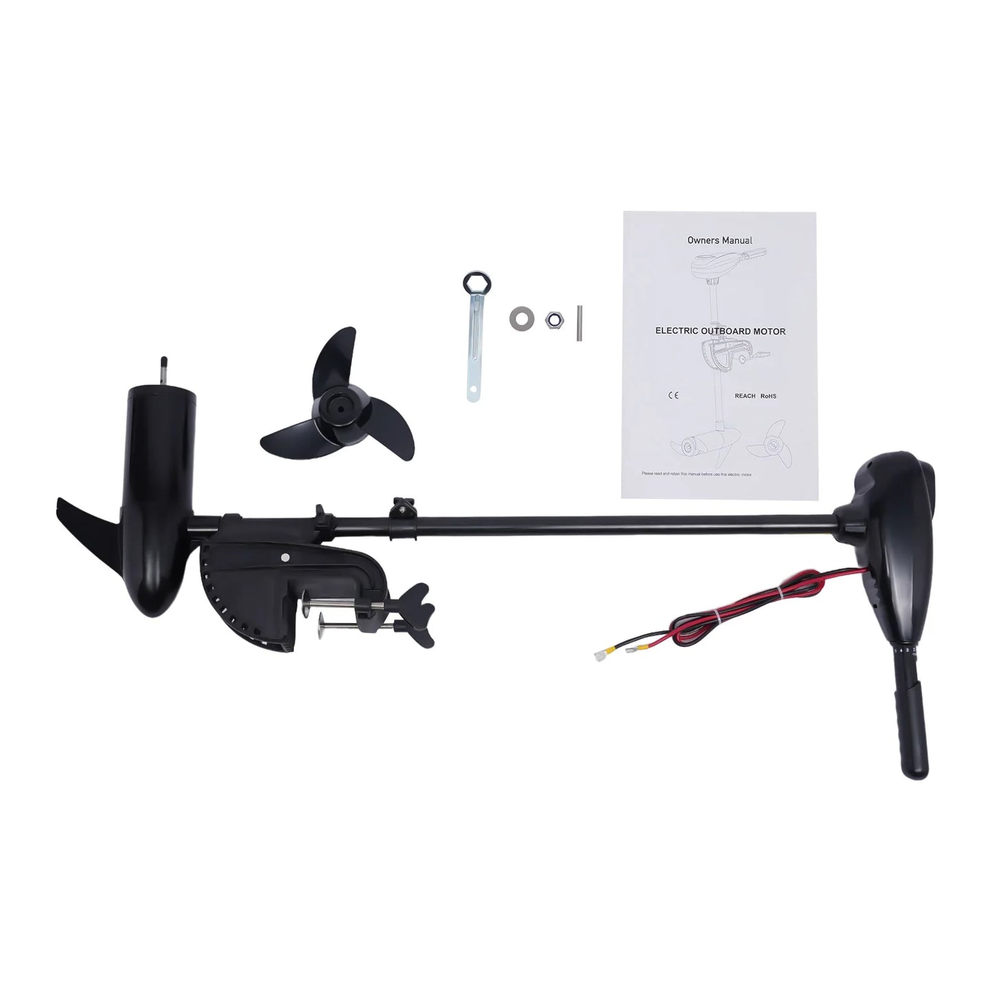 12V 80LBS Electric Trolling Outboard Motor