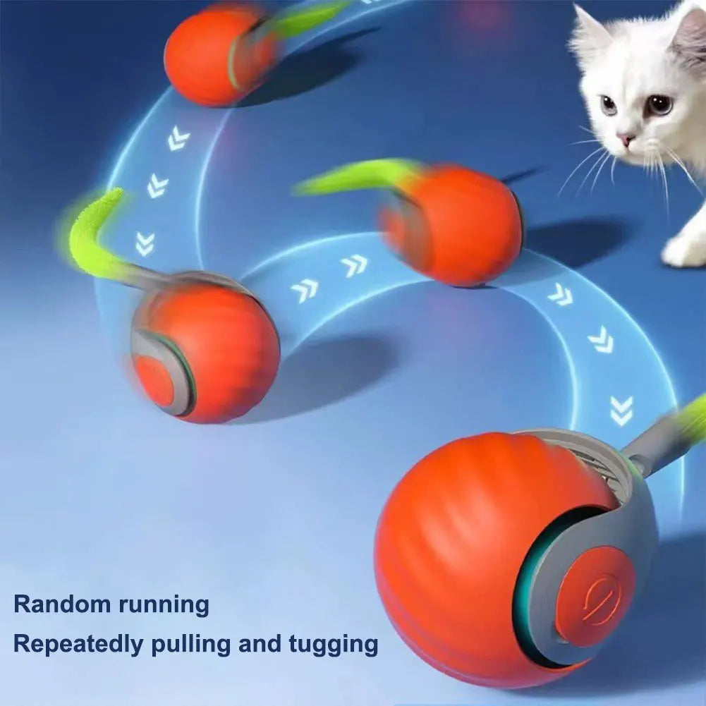 Automatic Moving Cat Toy Ball