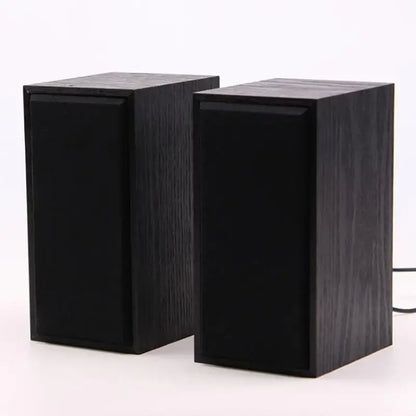 Wooden Bookshelf Speakers