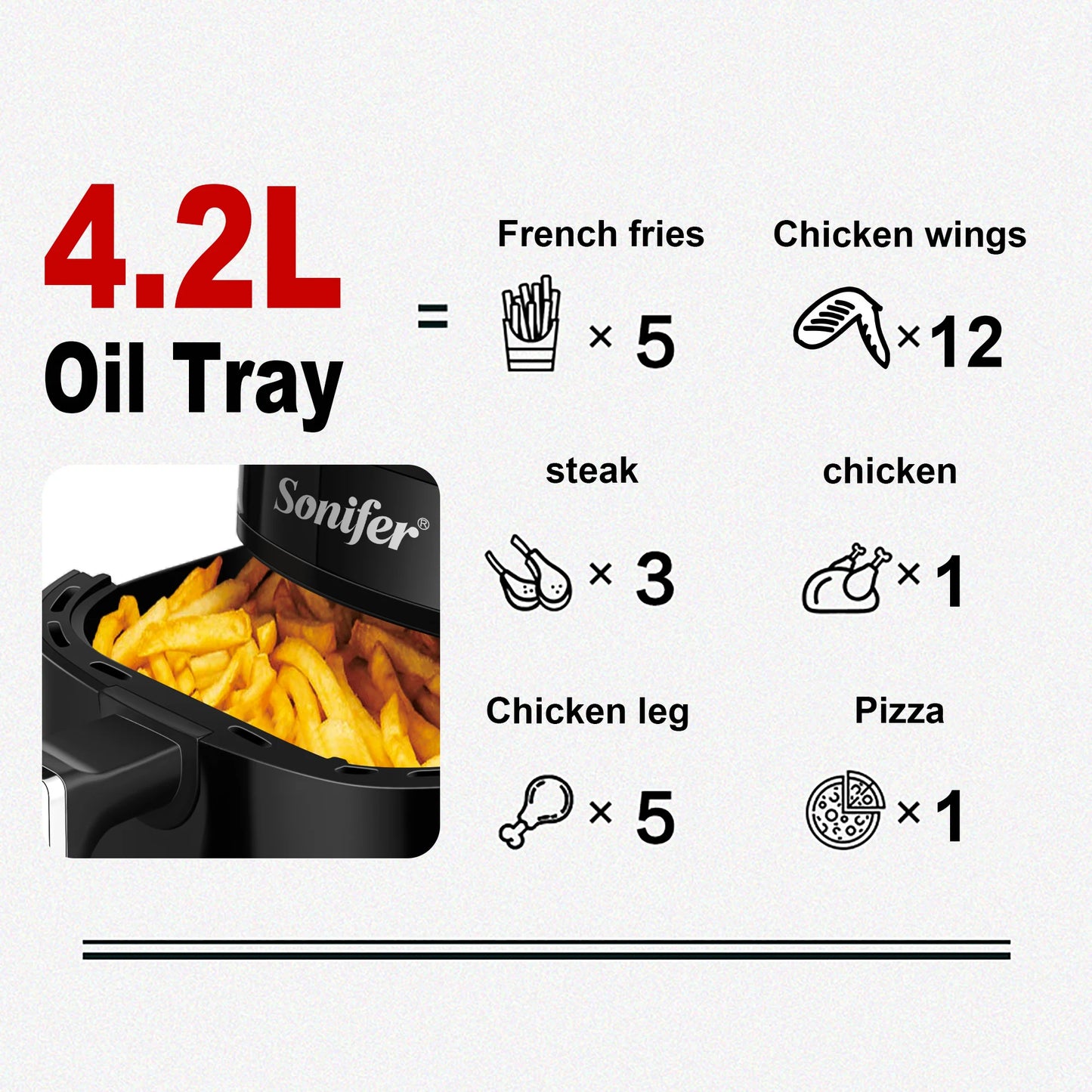 4.2L Air Fryer Without Oil Oven