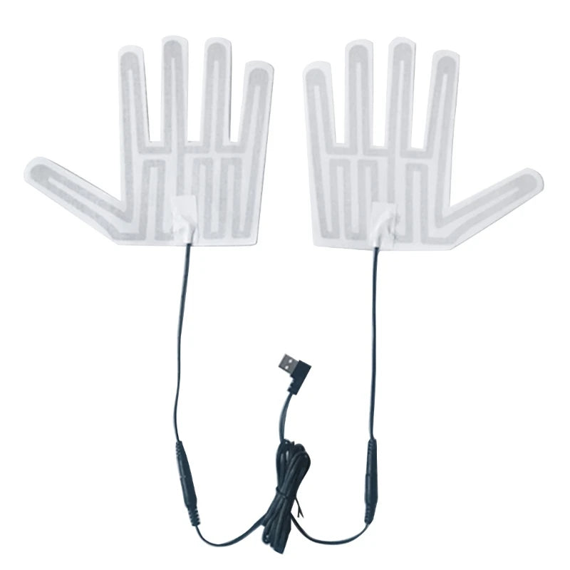 Portable USB Heated Gloves Set