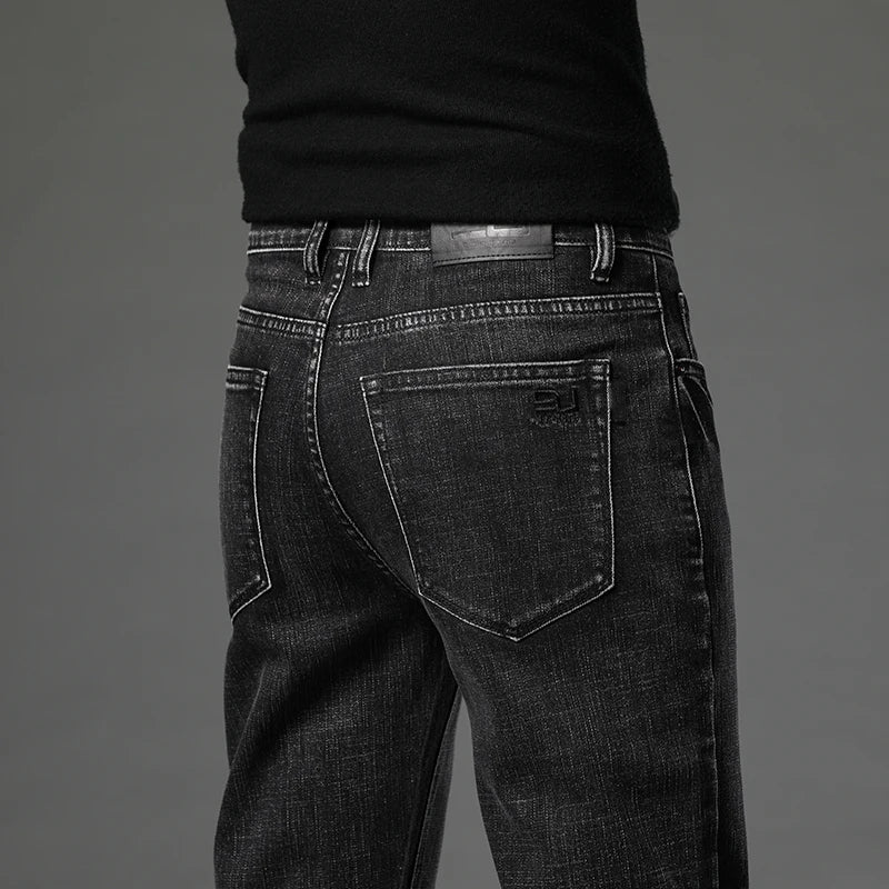 Men's Cotton Stretch Slim Jeans