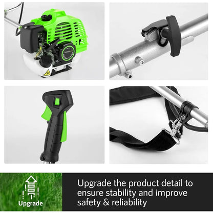 Gas Powered 3-in-1 Weed Eater with 4 Blades