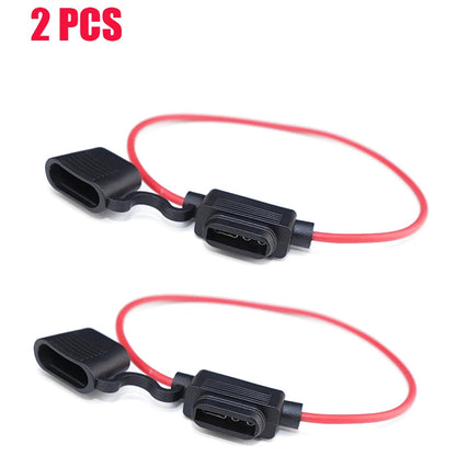 12V Waterproof In-Line Car Fuse Holder