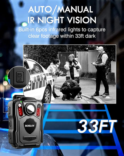 M5 1440P Body Camera