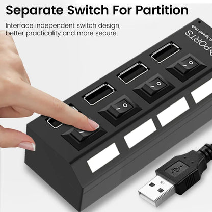 Multiple Expander USB 2.0 Hub