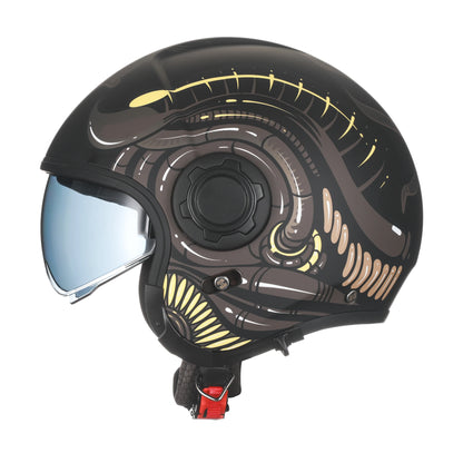 Modular Retro Motorcycle Helmet