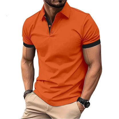 Summer Short Sleeve Polo Shirt