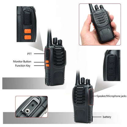 BF-888S Long Range Walkie Talkie