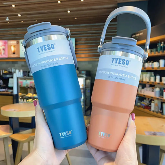 Double-layer Insulation Cold And Hot Travel Coffee Mug