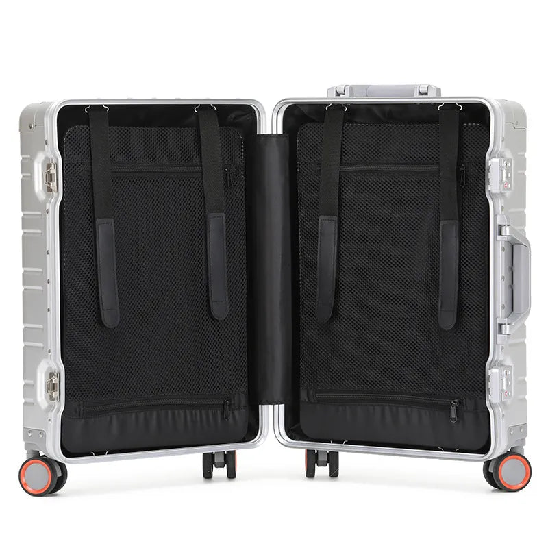 100% Aluminum-magnesium alloy Travel Luggage