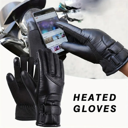 Heated USB Gloves for Winter Riding