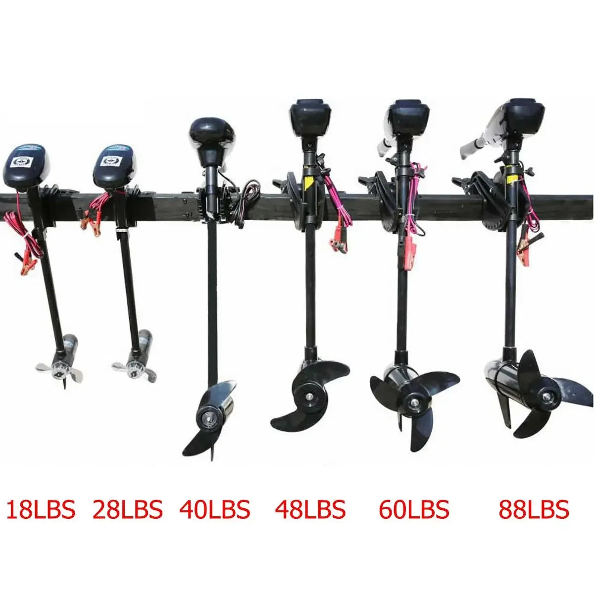 12V 18/50LBS Electric Trolling Motor