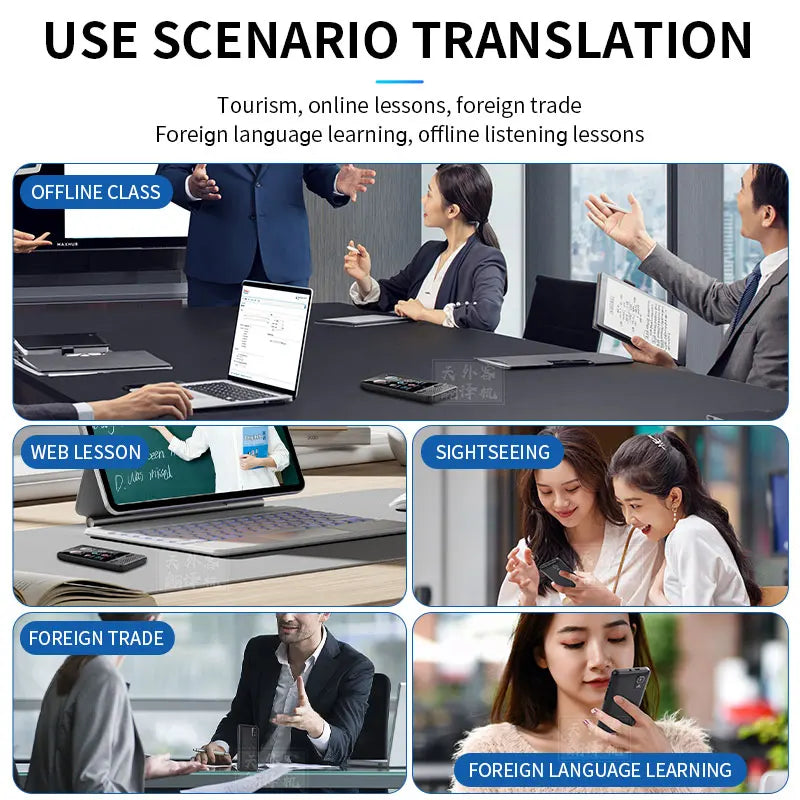 Intelligent voice offline translator