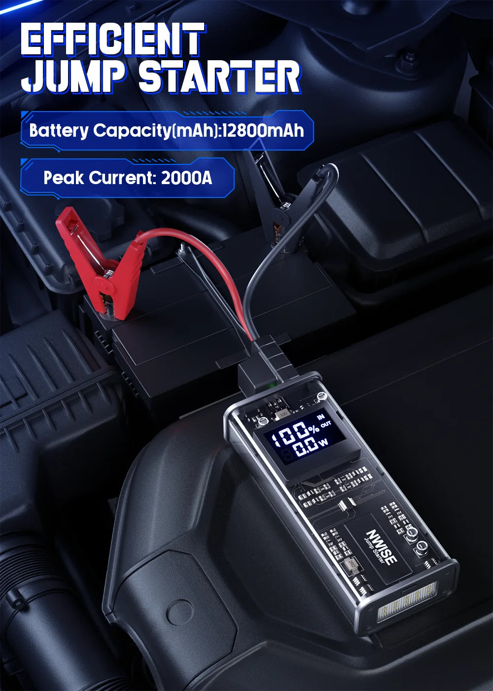 Jump Starter Starting Device