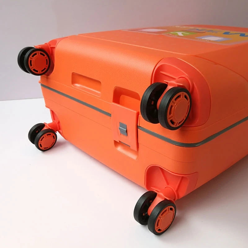 100% PP Anti-scraping Rolling Luggage