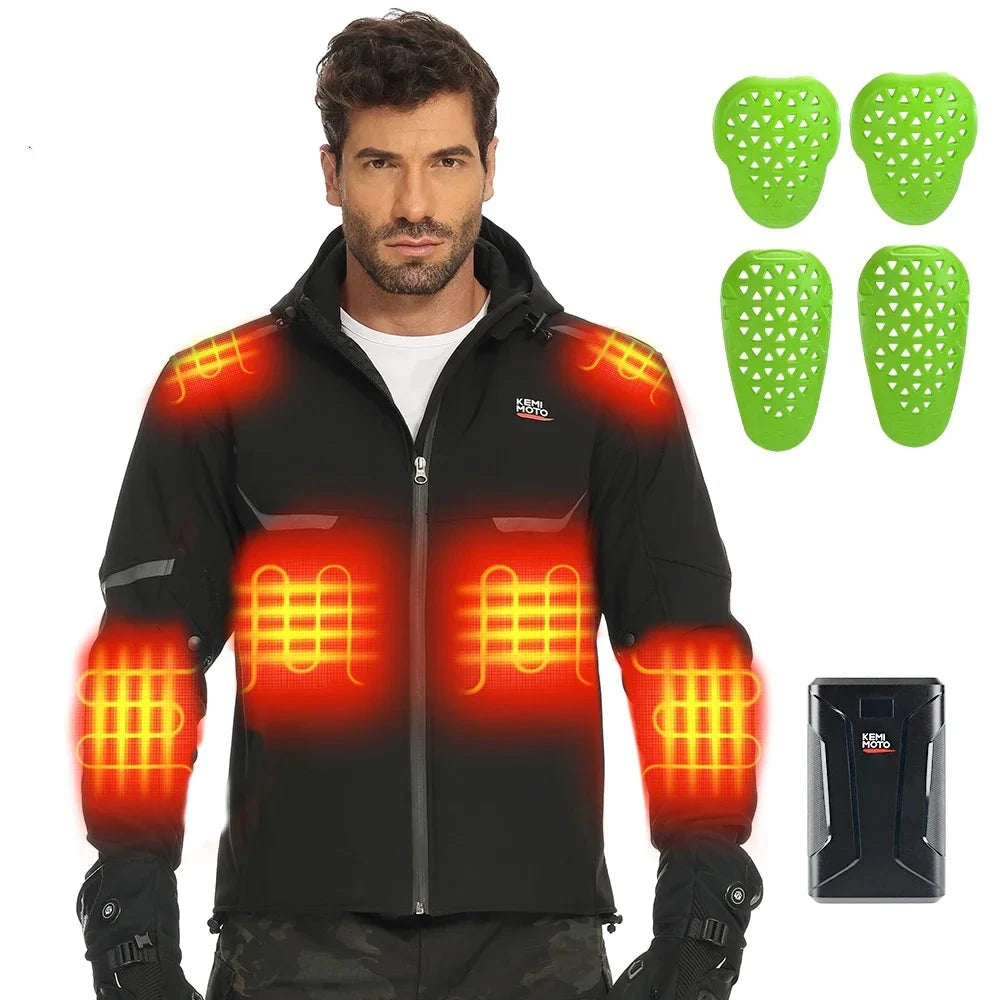 Heated Motorcycle Riding Jacket