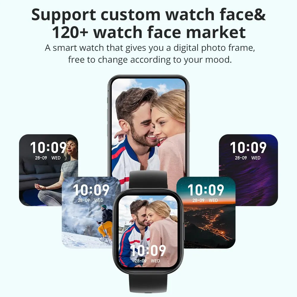 P68 AMOLED Screen Smartwatch
