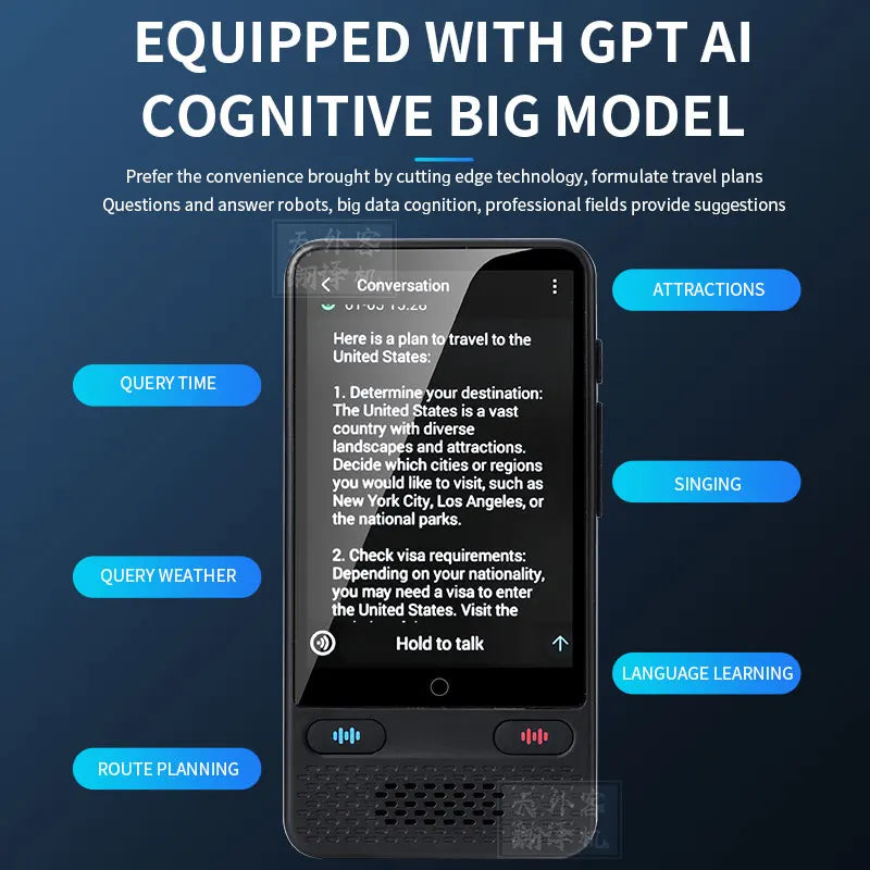 Intelligent voice offline translator