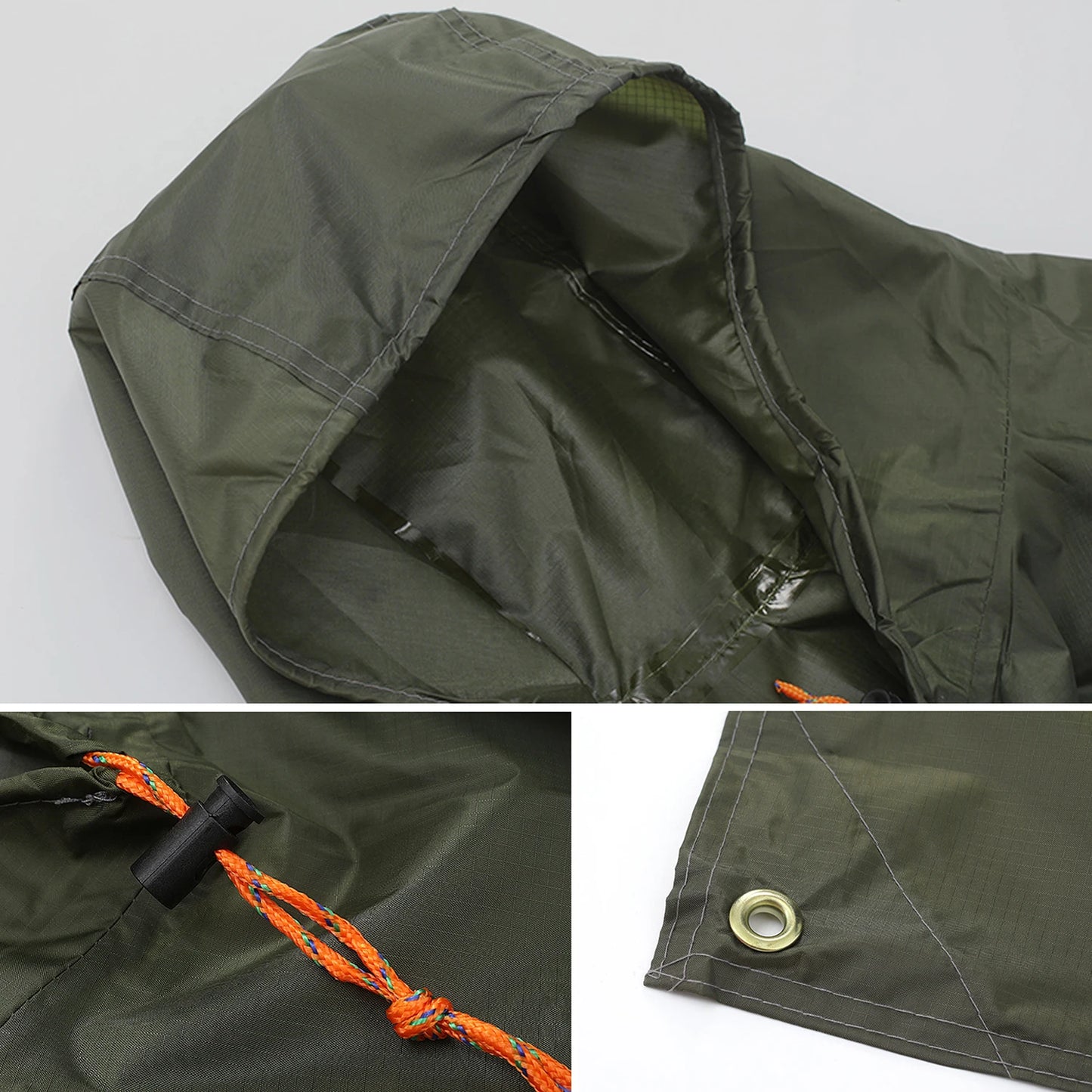 1pc Unisex Waterproof Raincoat