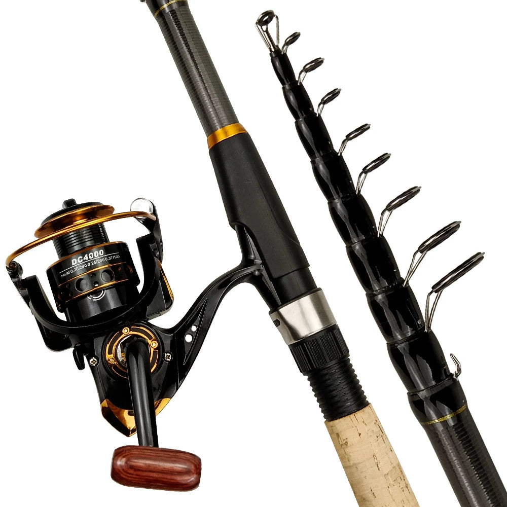 Fishing Rod and Reel Combo Set