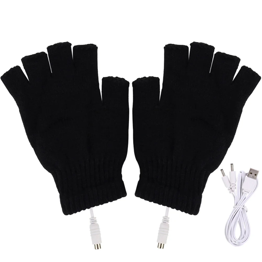 Heated USB Gloves for Winter Sports