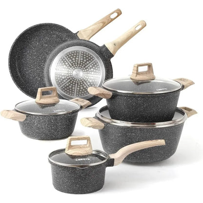 Nonstick Granite Cookware Sets