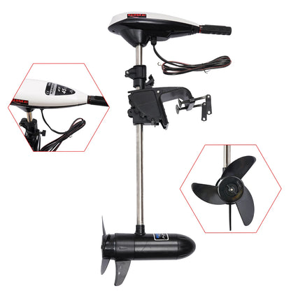 12V 45 LBS Electric Outboard Trolling Motor