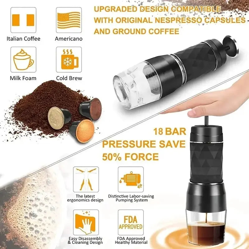 Mini Capsule Coffee Machine