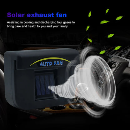0.8W Solar Car Ventilation Fan