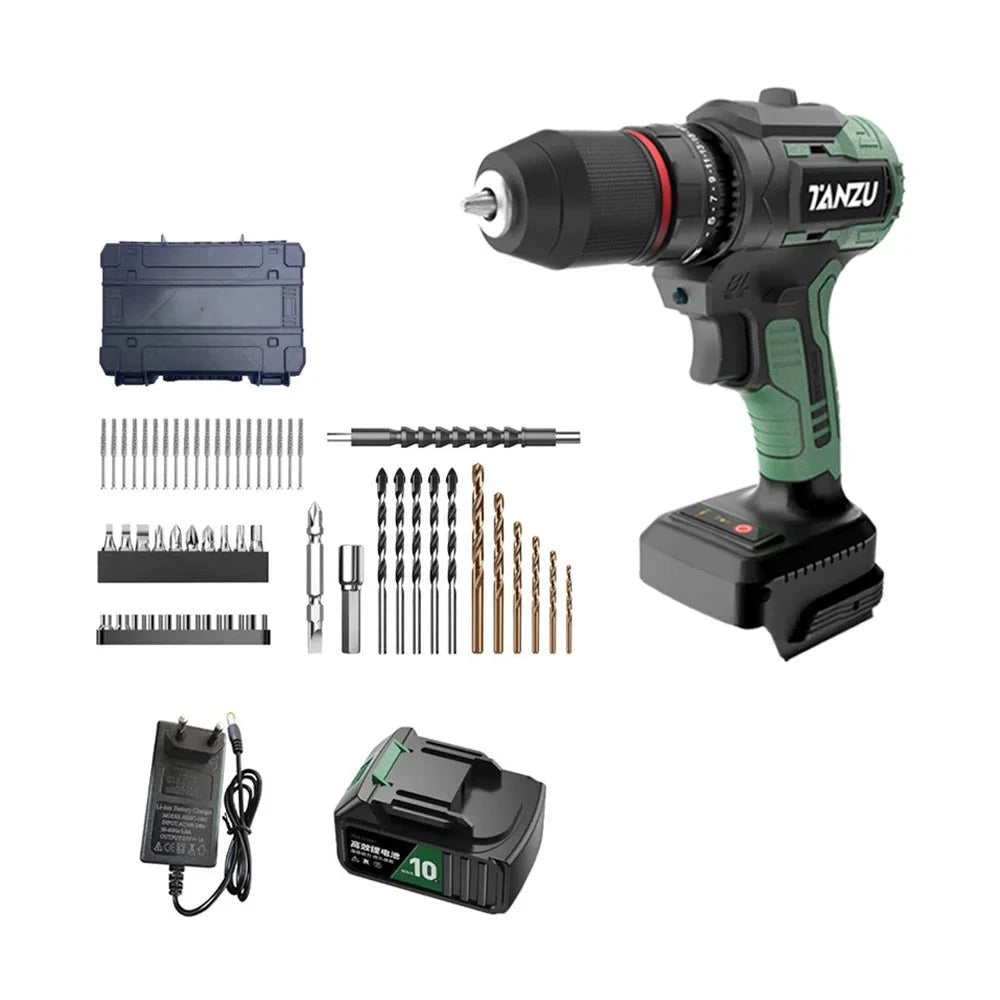 Brushless Electric Drill Impact Cordless Driller