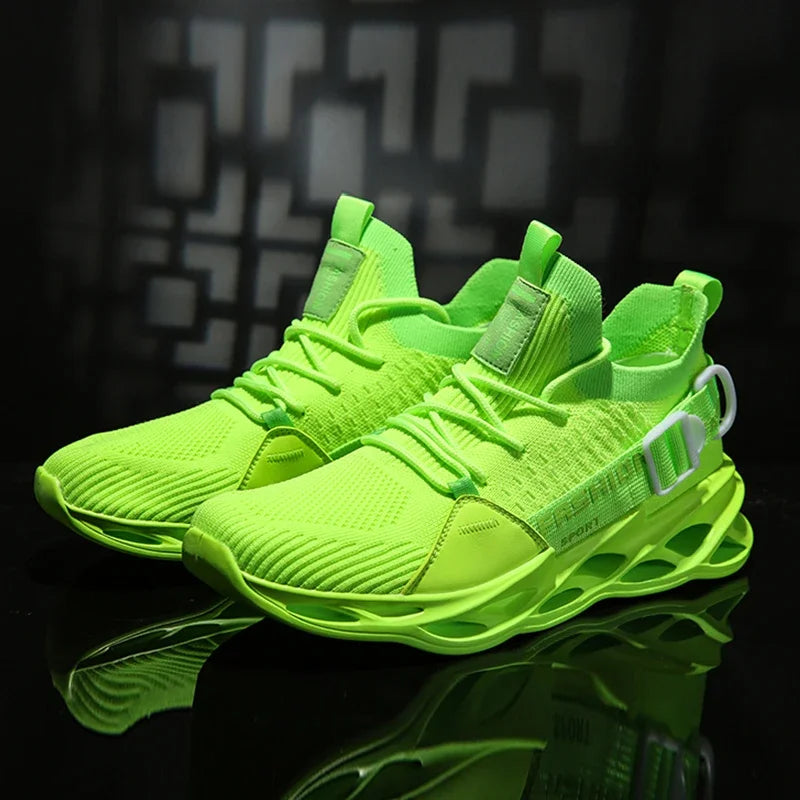 Men Breathable Fashion Mesh Running Shoes