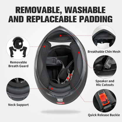 Full Face Motorcycle Helmet