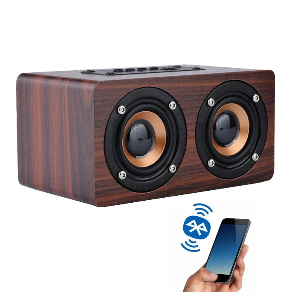 Wood Wireless Bluetooth Speaker