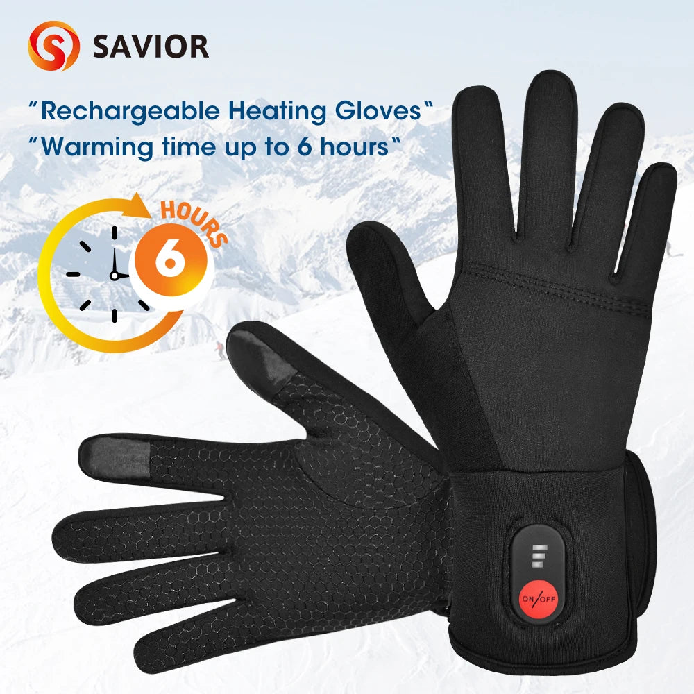 Heated Rechargeable Motorcycle Gloves