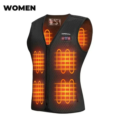 USB Heated Motorcycle Vest