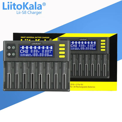 18650 LCD Battery Charger