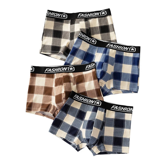 4PCS Men's Boxer Shorts