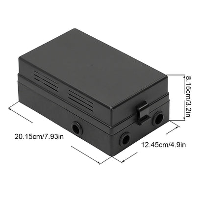 12V Fuse Relay Box Dust-Proof Relay Block Kit with Pre-Wires 5Pin 40A ATC/ATO 15 Fuses Universal Car Truck Fuse Box