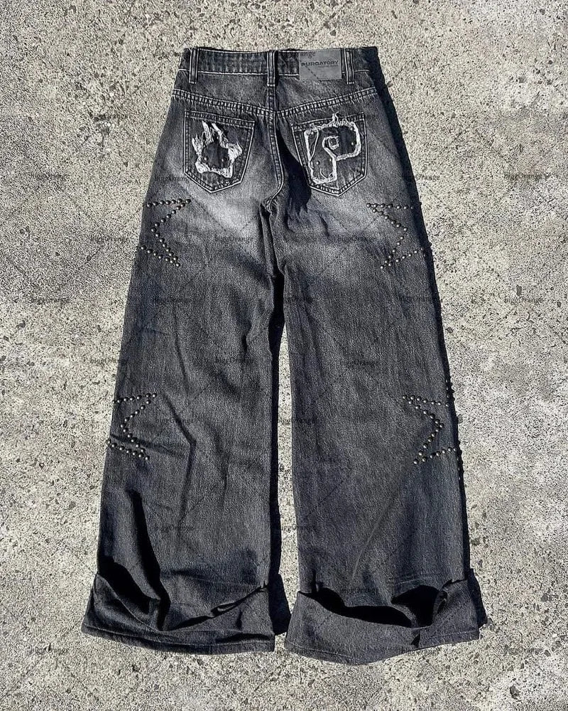 Men's Style Star Hot Diamond Jeans